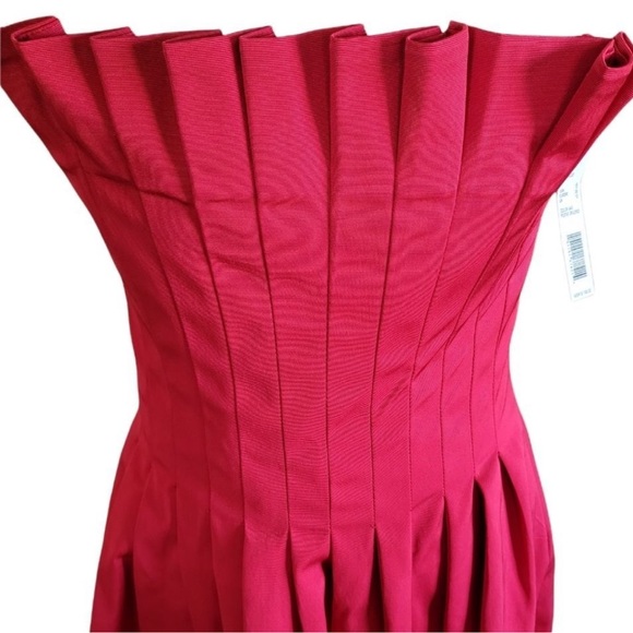 Antonio Melani Red Cocktail Dress size 8 - Picture 3 of 10